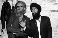 Johan Lindeberg and Waris Ahluwalia at the AnOther issue 21 