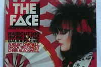 Siouxsie in Kanji raincoat, The Face cover, 1982