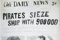 Andy Warhol Pirates Sieze Ship, 1961
