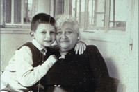 Jean Paul Gaultier and his maternal grandmother, Marie, abou