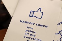 Harvest Lunch pamphlet