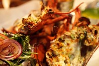 Whole lobster at Burger and Lobster