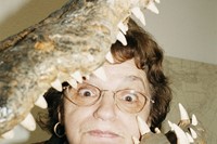 Juergen Teller, Mother with Crocodile, Bubenreuth, Germany 2