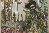 Billy Childish, Edge of the Forest (version y), 2014, 2012