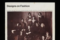 Cover of the ‘Designs on Fashion’ booklet, 6 April 1973