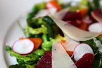 Garden vegetable salad at Rivington