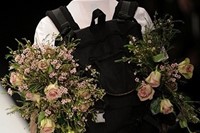 McQueen Flowers in a JW Anderson Rucksack