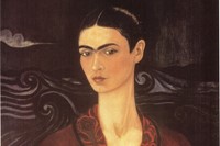 Self-portrait in a Velvet Dress, 1926