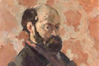 Paul Cezanne - Portrait of the Artist with Pink Ba