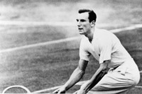 Perry at Wimbledon Final 1934