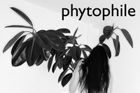 Phytophile Bela Borsodi female nude erotica plants