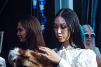 Joan Smalls and So Ra Choi for Roberto Cavalli S/S15