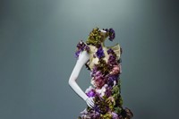 Alexander McQueen, Silk with Silk Flowers, Sarabande, Spring