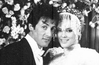 Sylvester Stallone &amp; Brigitte Nielson on their wedding day, 