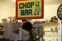 The Chop Bar counter