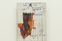 Dieter Roth, Untitled (Diary Page)