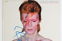 Aladdin Sane signed by David Bowie