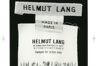 Helmut Lang S&#233;ance De Travail 1986–2005