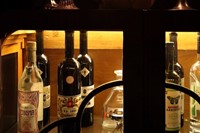 The vintage liqueur cabinet