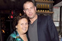 Suzy Menkes and Kerry Youmans at the AnOther issue 21 launch