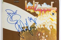 II signed by Led Zeppelin