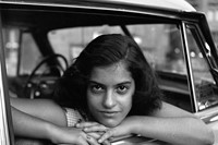 Young Girl in Car