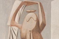 Pablo Picasso, Female bather with raised arms, 1929