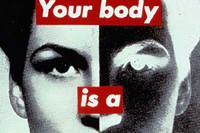 Untitled (Your Body Is A Battleground), 1989