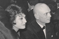 Yul Brynner and Marie-Helene Arnaud