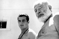 Ernest Hemingway and the famous matador Antonio Ord&#243;&#241;ez