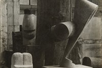 Constantin Brancusi, View of the Studio, The Sorceress and t