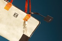 Loewe paper “Amazona” bag, invite to S/S12 show