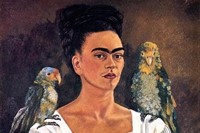 My Parrots and I, Frida Kahlo, c.1941