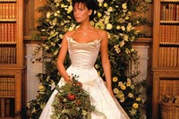 Victoria Beckham in her Vera Wang wedding dress, 1999