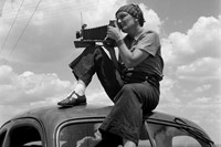 6. Dorothea Lange in Texas on the Plains, ca. 1935