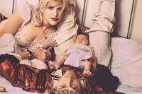 Kurt Cobain, Courtney Love and Frances Bean Guzman Family