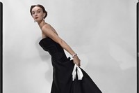 Evelyn Tripp in a Dior Sargent Dress - variant of photo that