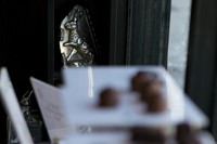 Niko B chocolates and vintage bunny mould, Avo Hotel