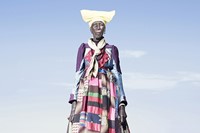 Herero woman in patchwork dress