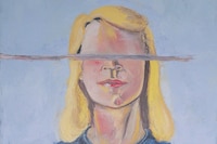 Julian Schnabel at Chateau La Coste