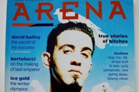 Christos on the cover of Arena Magazine, Issue 8 March/April