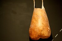 Bull&#39;s testicle bag from Tibet
