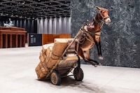 Night by Maurizio Cattelan 