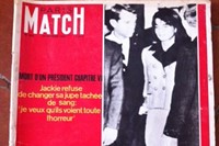 Jackie Kennedy on the front of Paris Match