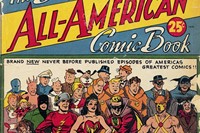The Big All-American Comic Book No. 1. Cover art, various ar