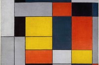 Piet Mondrian, No. VI Composition No.II