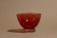 Leo Kaspar, Dimpsy red yellow bowl