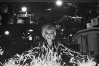 Monroe celebrates her 36th birthday on set, June 1, 1962