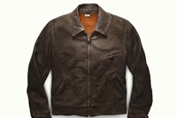 Levi&#39;s Vintage 1940&#39;s reversible leather jacket