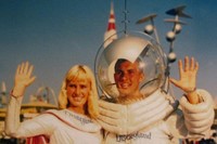 Space Girl and Space Man in Tomorrowland